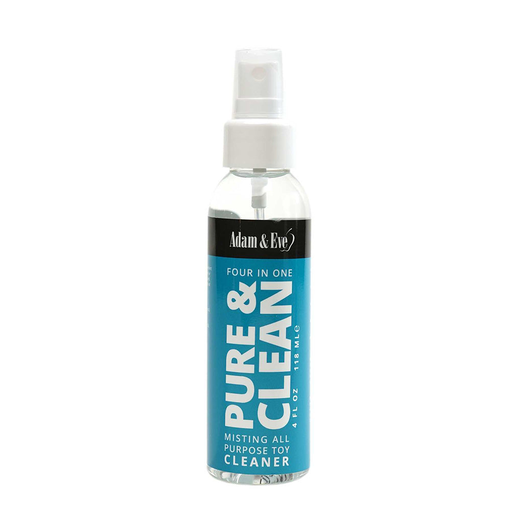 Adam &amp; Eve 4 In 1 Pure &amp; Clean - Misting All Purpose Toy Cleaner - 118 ml Bottle