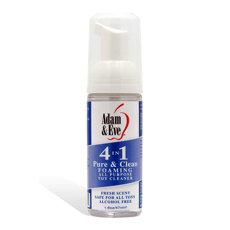 Adam &amp; Eve PURE &amp; CLEAN - Foaming Toy Cleaner - 47 ml Bottle