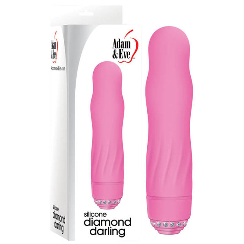 Adam &amp; Eve Diamond Darling - Pink 10.25 cm Vibrator