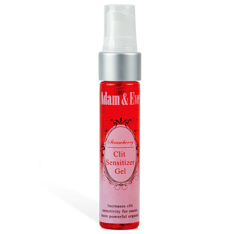 Adam &amp; Eve Clit Sensitiser Gel - Strawberry Flavoured Female Enhancer - 29 ml Bottle