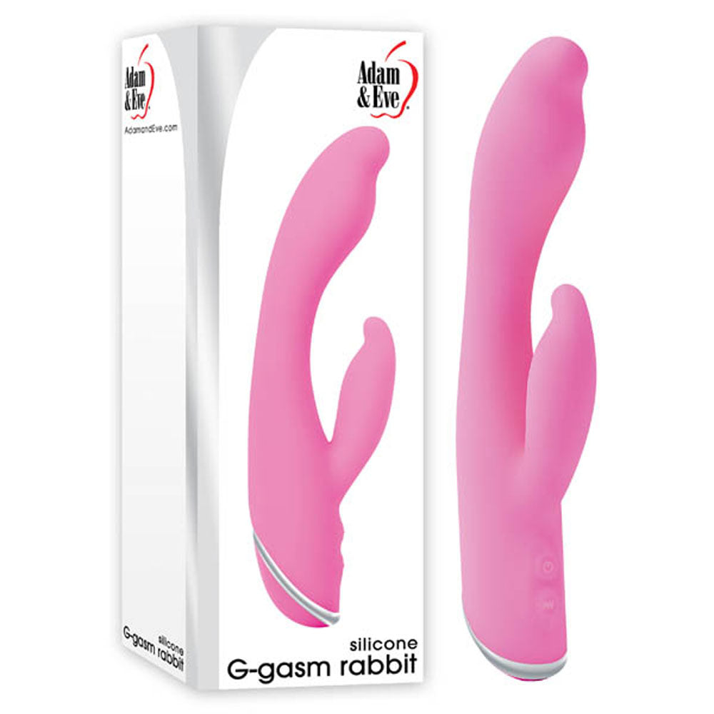 Adam &amp; Eve G-Gasm Rabbit - Pink 20.3 cm (8&