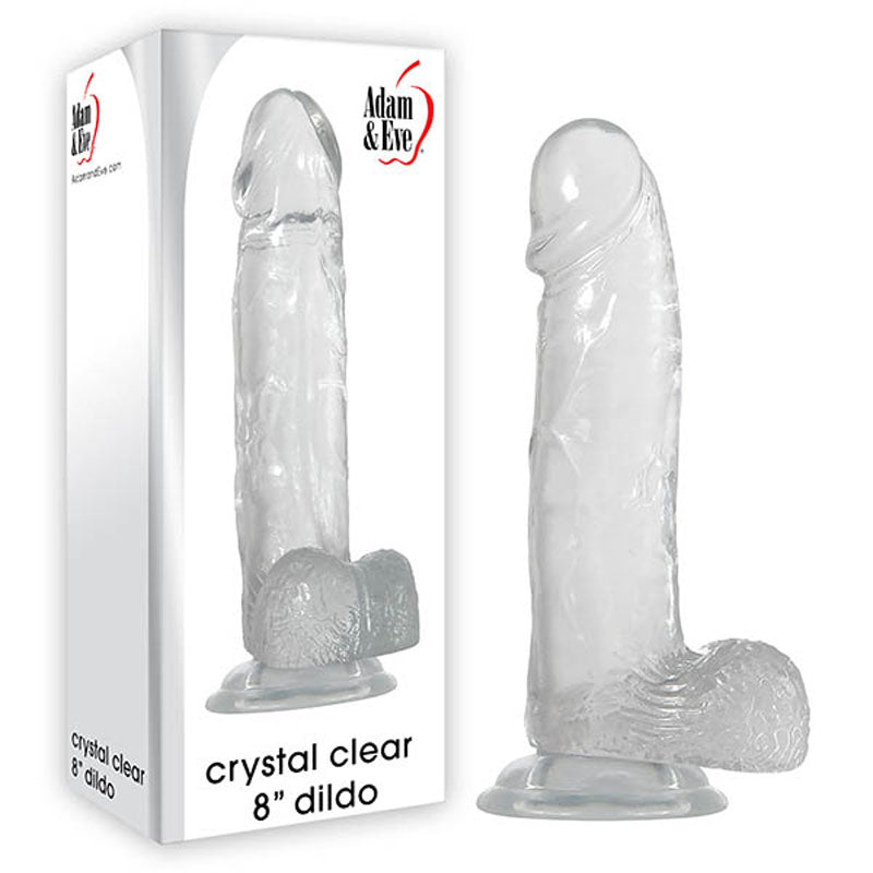Adam &amp; Eve Crystal Clear 8&