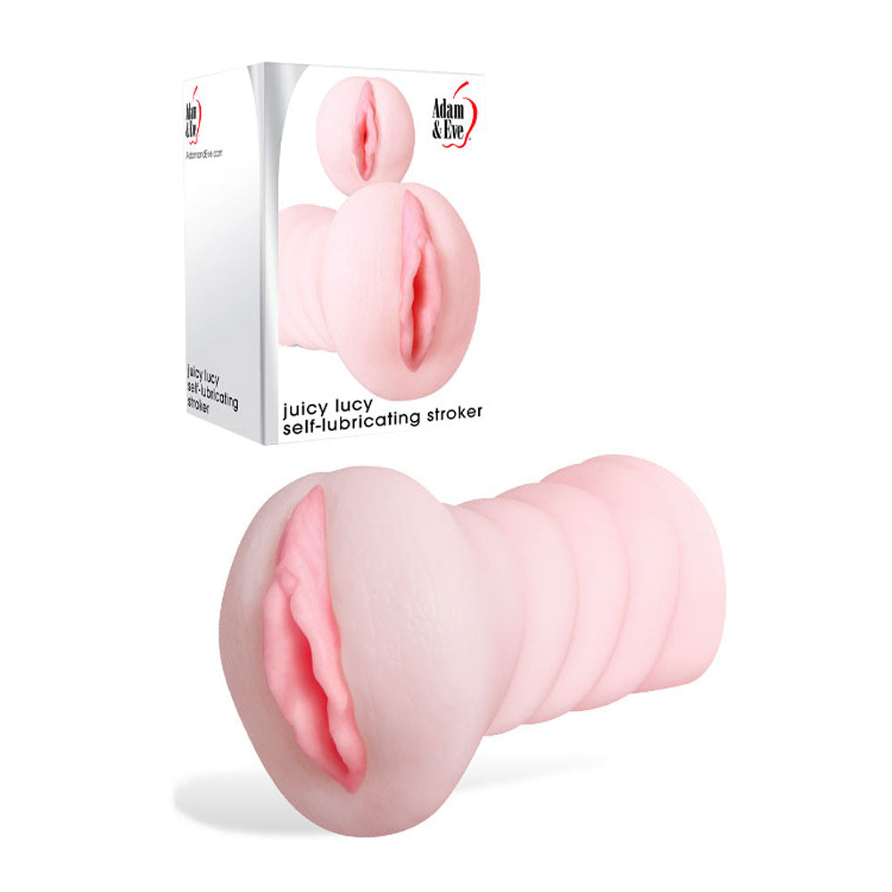 Adam &amp; Eve JUICY LUCY - Flesh Self Lubricating Vagina Stroker