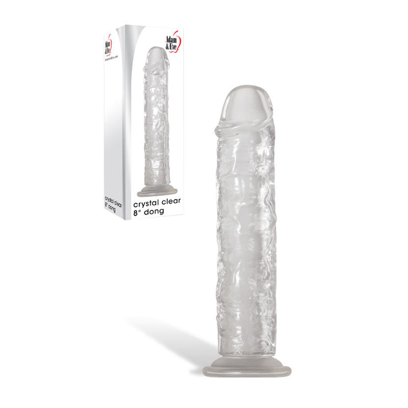 Adam &amp; Eve Crystal Clear 8&