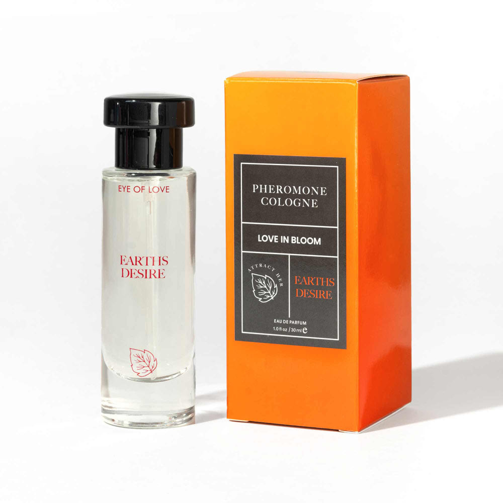 Eye Of Love Love In Bloom Earths Desire Pheromone Cologne - 30ml - Cypress &amp; Bergamot Scented Pheromone Cologne for Men to attract Women - 30 ml Spray