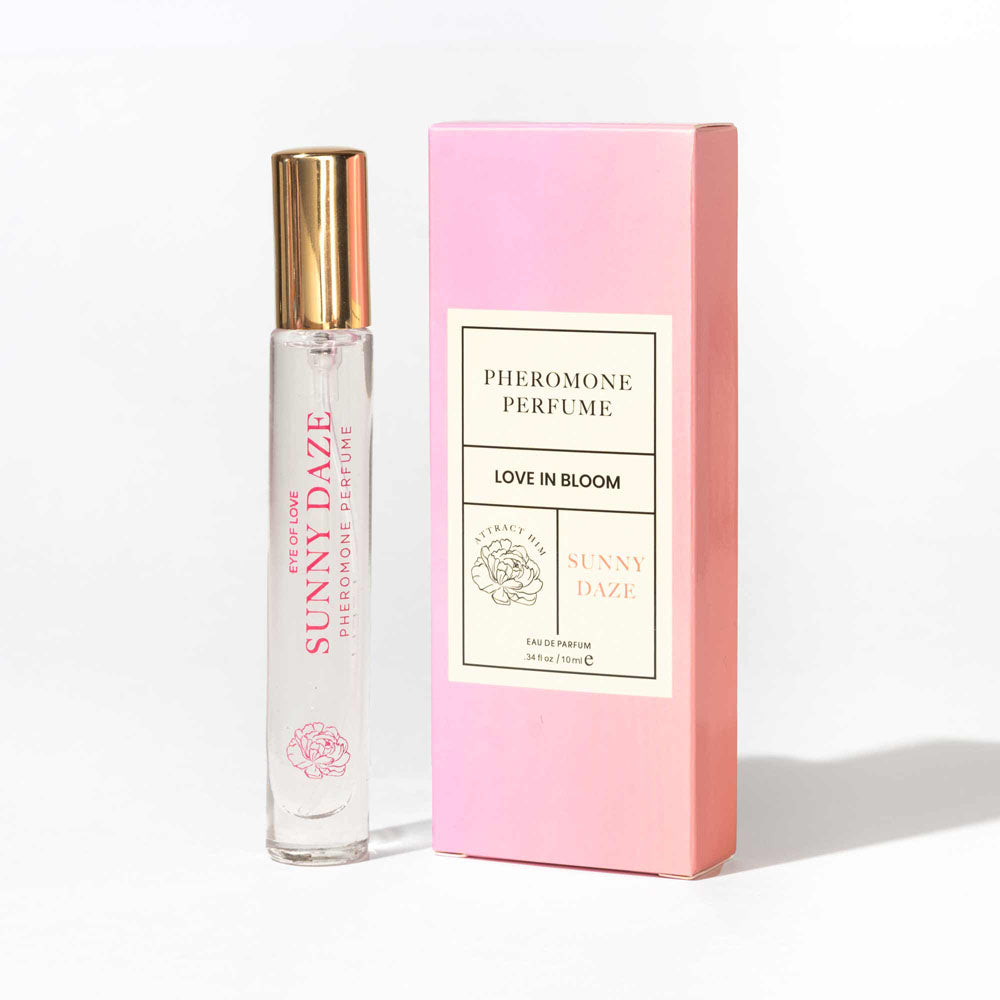 Eye Of Love Love In Bloom Sunny Daze Pheromone Perfume - 10ml - Floral &amp; Citrus Scented Pheromone Parfum for Women to attract Men - 10 ml Spray