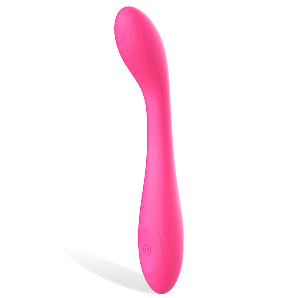 Adam &amp; Eve SVELTE SLIM - Pink 19 cm USB Rechargeable Vibrator