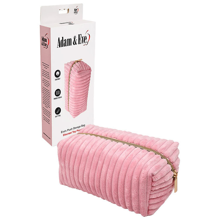 Adam &amp; Eve EVES PLUSH STORAGE BAG - Private Storage Bag