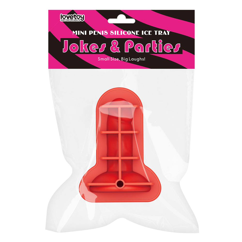 Jokes &amp; Parties Mini Penis Silicone Ice Tray - Novelty Ice Tray