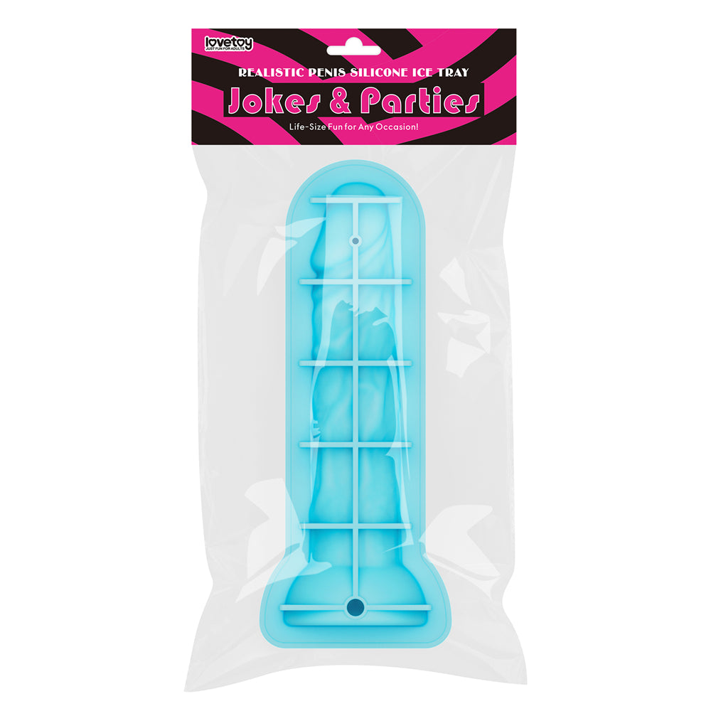Jokes &amp; Parties Realistic Penis Silicone Ice Tray - Novelty Ice Tray