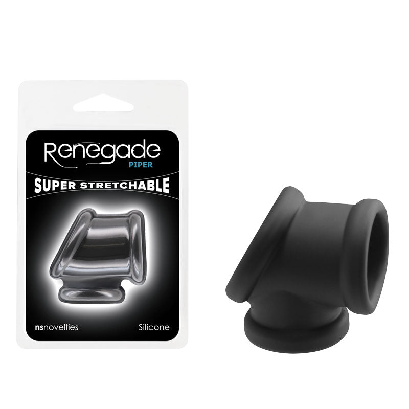 Renegade Piper - Black - Black Cock &amp; Balls Tube