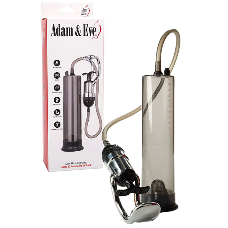 Adam &amp; Eve MAX RESULTS Pump - Clear Penis Pump