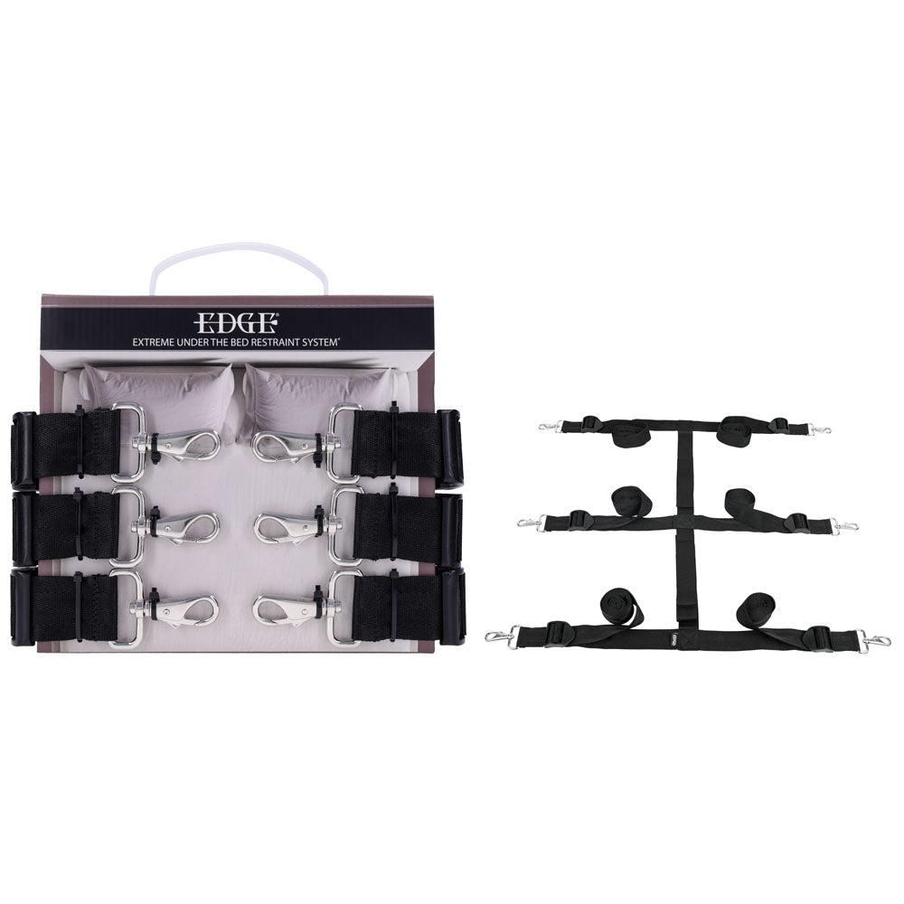 EDGE Extreme Under the Bed Restraint System - Bed Bondage Kit