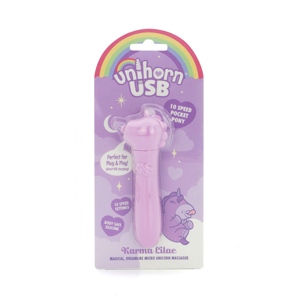 Unihorn - Karma Lilac Vibrating Bullet