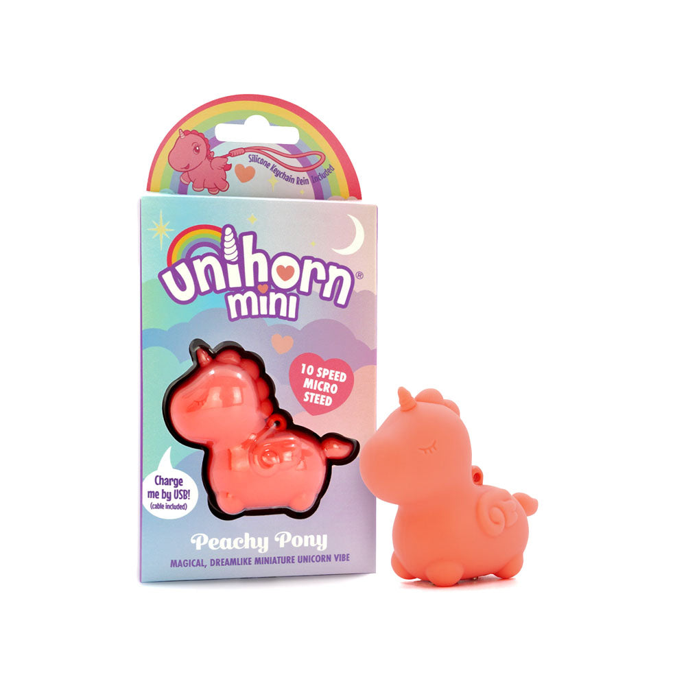 Unihorn Mini - Peachy Pony - USB Rechargeable Stimulator