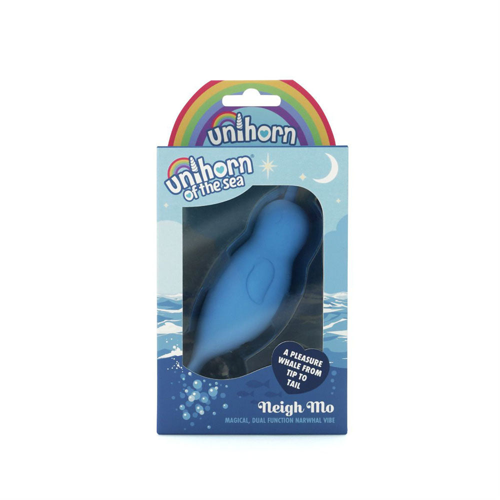 Unihorn of the Sea - Neigh Mo - The Narwhal - Blue