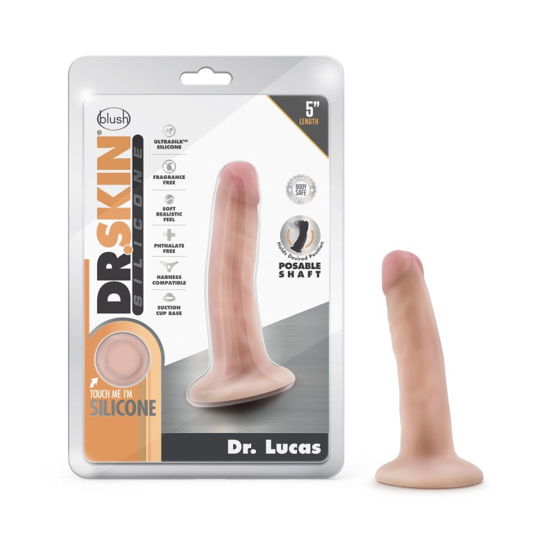 Dr. Skin Silicone Dr. Lucas – Realistic Suction Cup Dildo