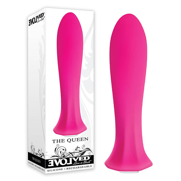 Evolved The Queen Mini Vibrator – Rechargeable Silicone Bullet