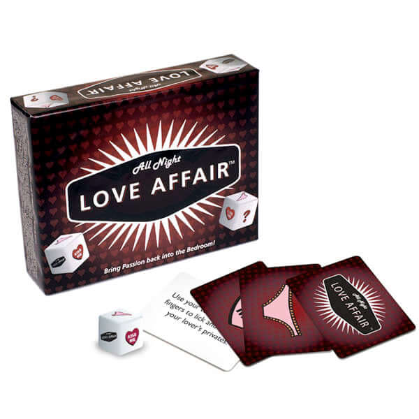  All Night Love Affair - Adult Card Game