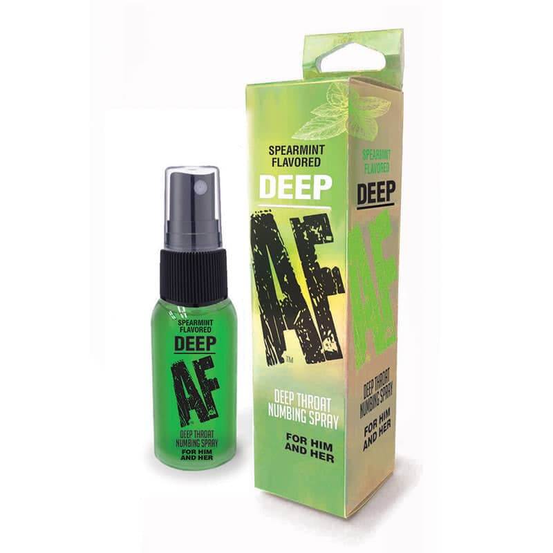 Deep AF - Mint Flavoured Deep Throat Spray - 29 ml