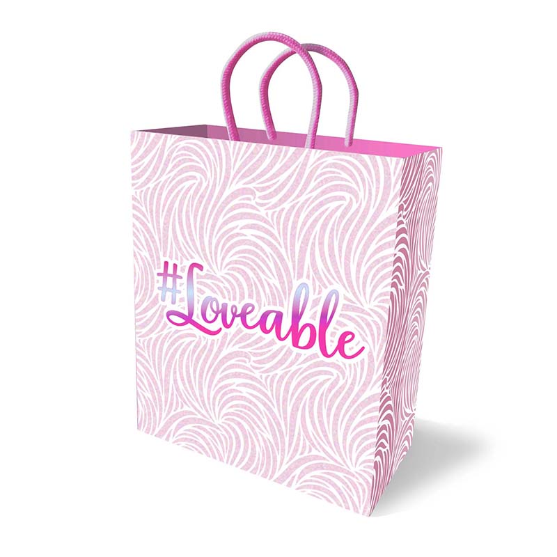 Buy Best #Loveable - Gift Bag - Novelty Gift Bag