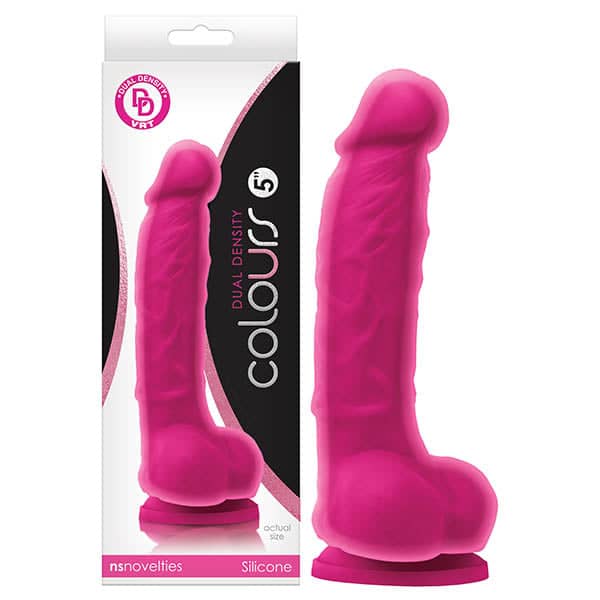 Colours Dual Density - 5'' Dong - Pink 12.7 cm Dong